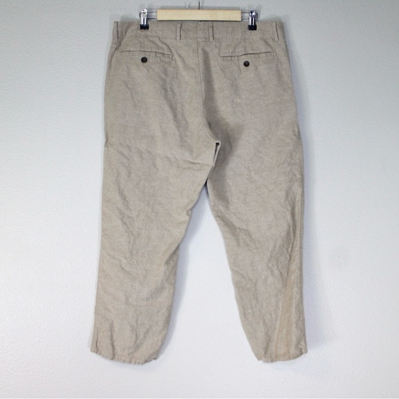 Banana Republic Linen Utility Pants - Picture 2 of 9